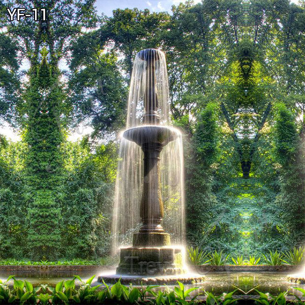 Outdoor Garden Retro 3 Tier Stone Fountain with Basin-You ...