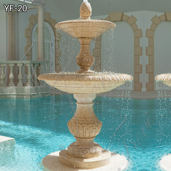 Classic design mini fountain for garden decor-marble water ...