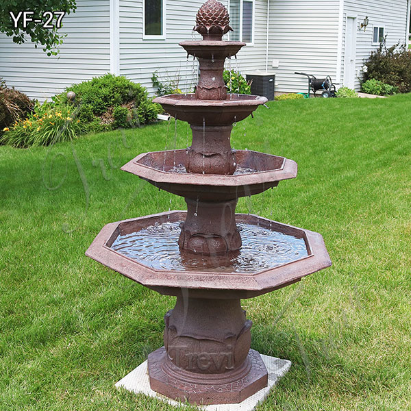 Classic design mini fountain for garden decor-marble water ...