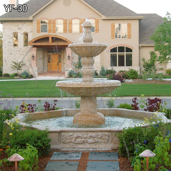 Custom Stone, Marble & Granite Fountains - Carved Stone Creations