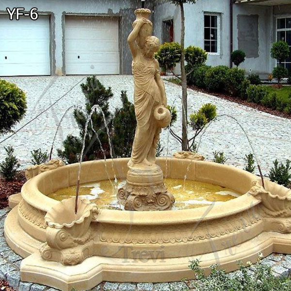 driveway fountains for sale modern silhouette fountain-marble ...