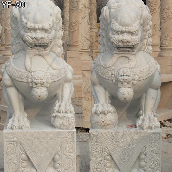 stone foo dog statues front yard outdoor cheap stone lion ...