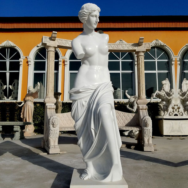 Famous modern marble art sculptures designs Venus de milo for garden decor in italy TMC-06