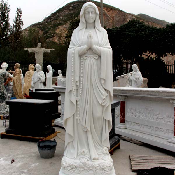 Catholic garden statues and decor our lady of Lourdes for sale TCH-27