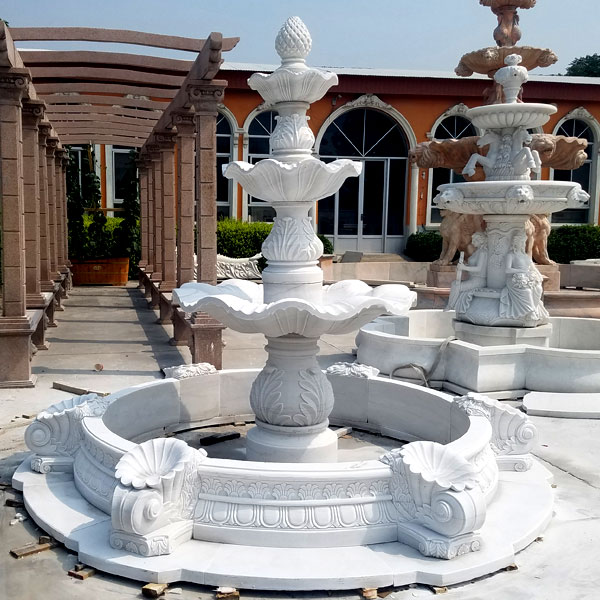 3 tier water fountain for outdoor garden center decoration TMF-25
