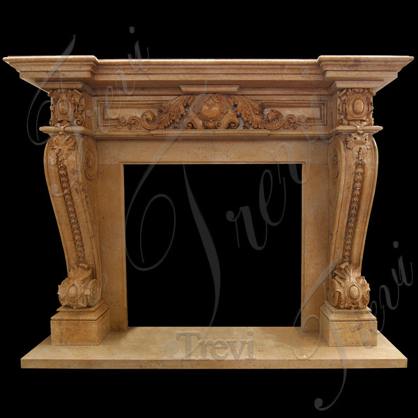 Buy antique marble tile fireplace mantelpiece ornaments TMFP-16