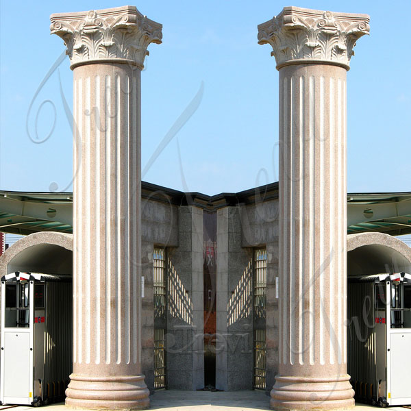 Modern large round support architectural columns for porch TMC-10