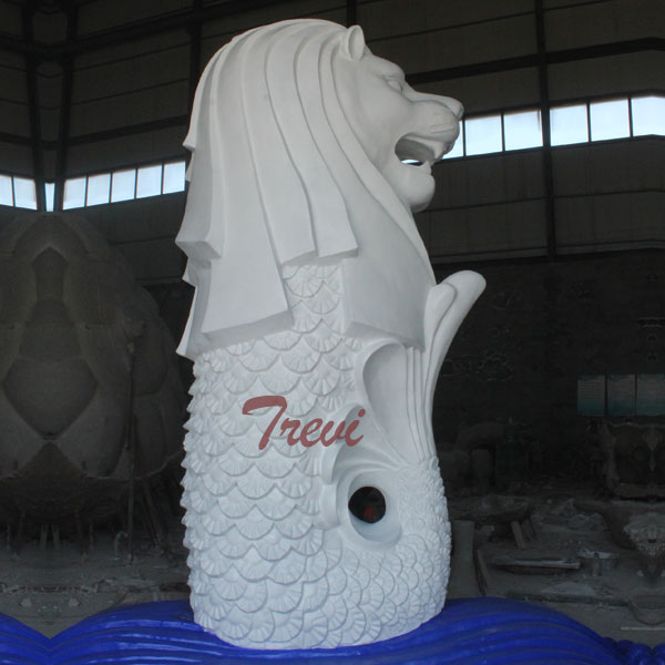 Outdoor large sea lion singapore merlin statues replica for sale TMA-27